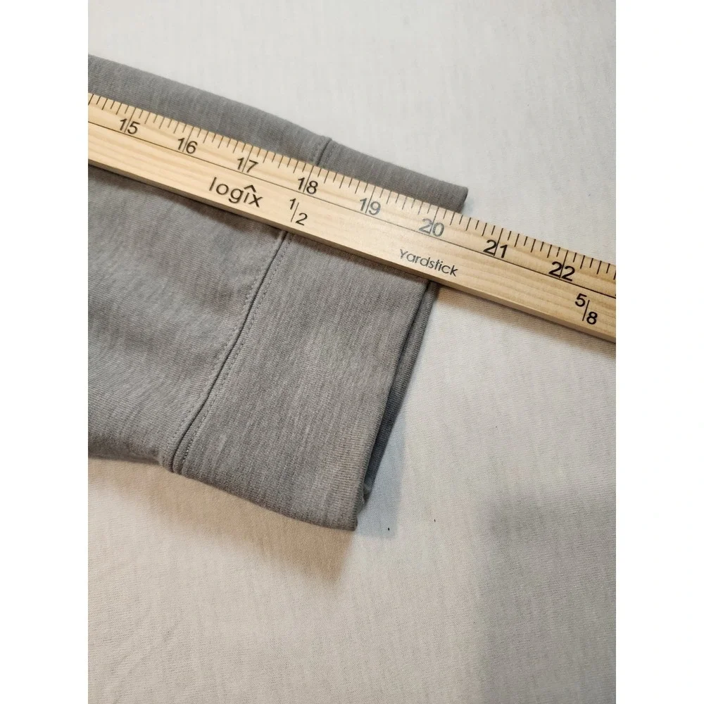 Nike Yoga Dri-FIT Hoodie‎ Womens Small Gray Pullover Sweatshirt CZ9148-063